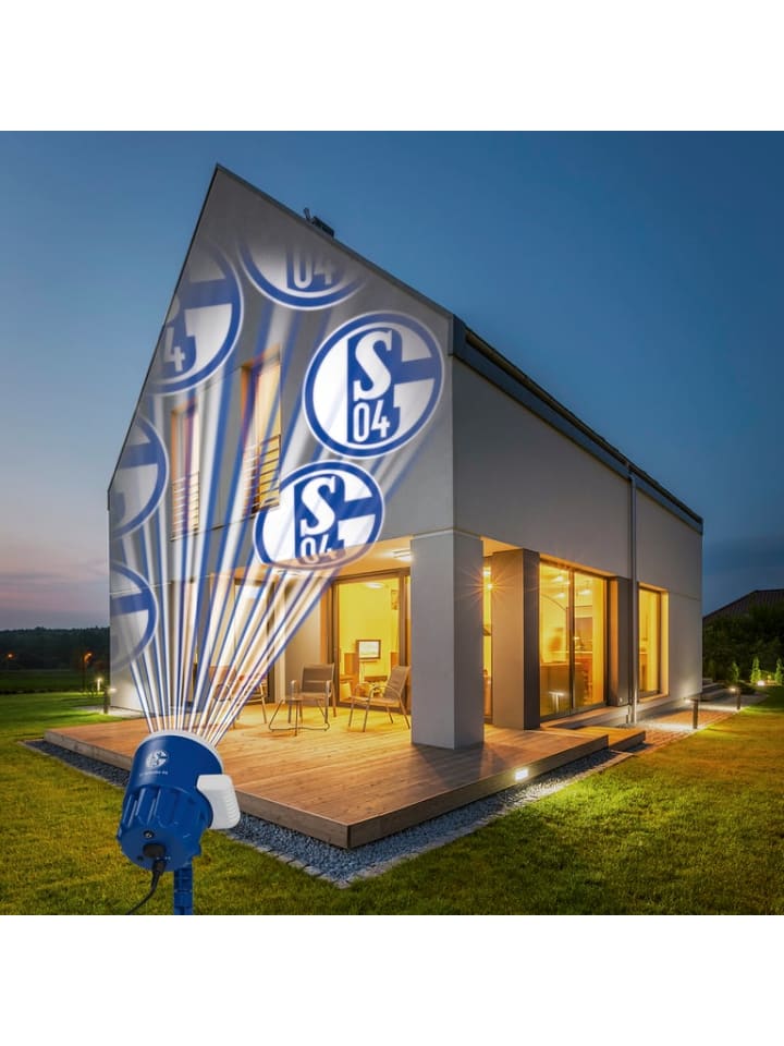 BVB S04 LED Motiv Strahler Projektor Projiziert Logo innen außen günstig kaufen onesize