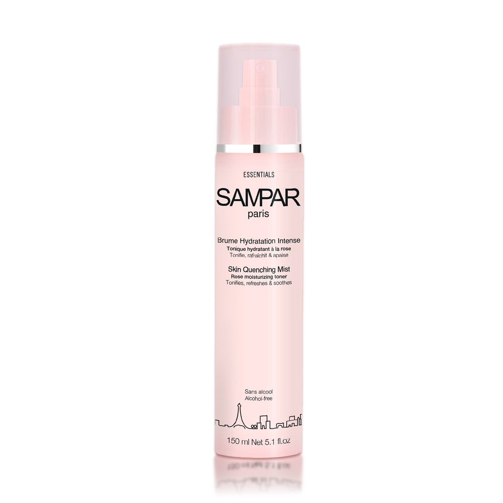 Sampar Brume Hydratation Intense Toniqur hydratant à la rose sans alcool