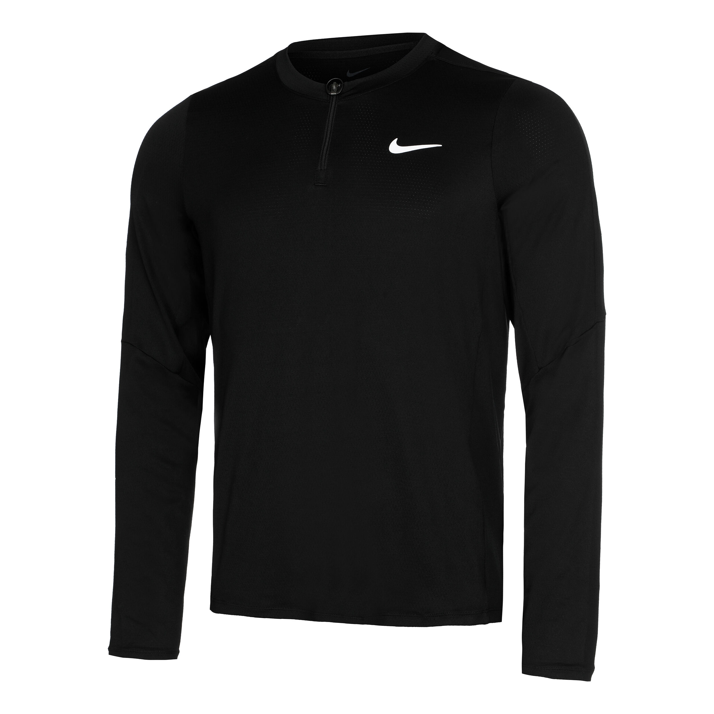 Dri-Fit Advantage Half-Zip Longsleeve Herren - Schwarz