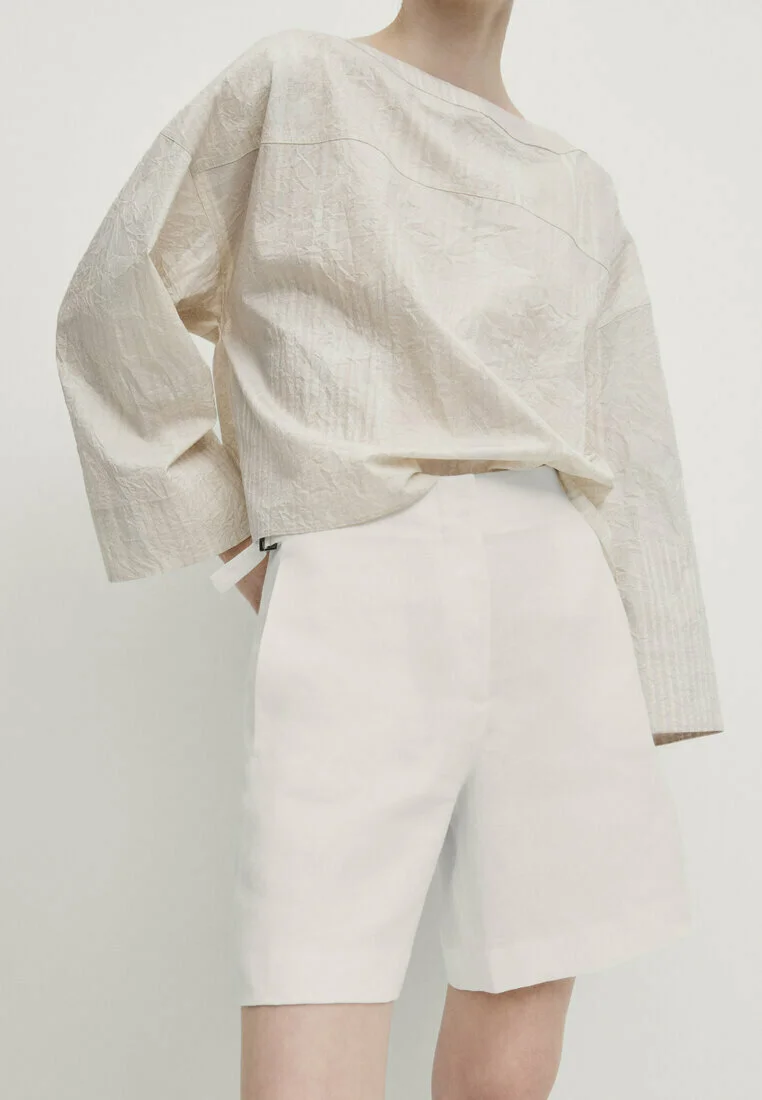 Massimo Dutti BERMUDA HEBILLAS - Shorts