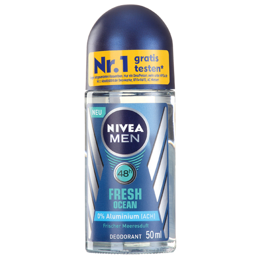 NIVEA MEN Deo Roll-on fresh ocean  50 ml  Flüssigkeit