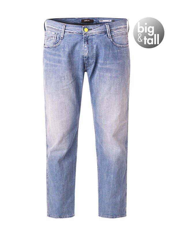 Replay, Jeans, Big&Tall, Baumwoll-Stretch, jeansblau
