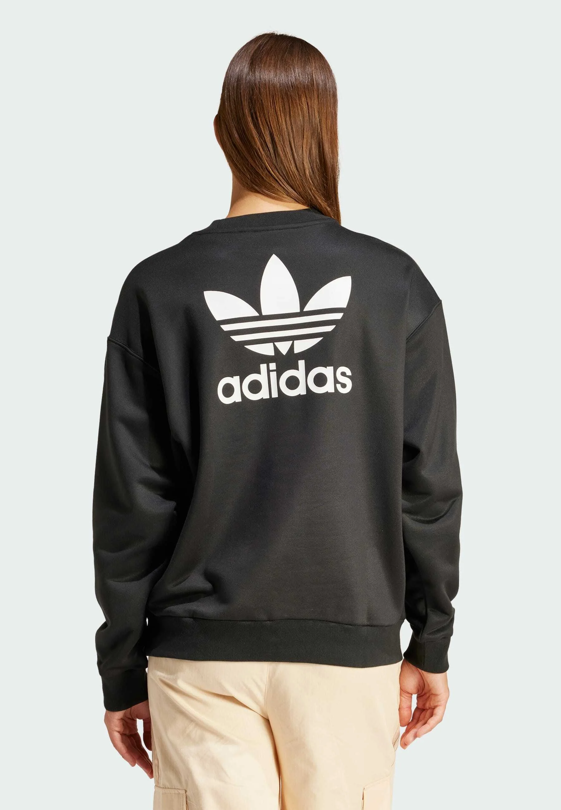 adidas Originals TREFOIL LOOSE CREW - Sudadera