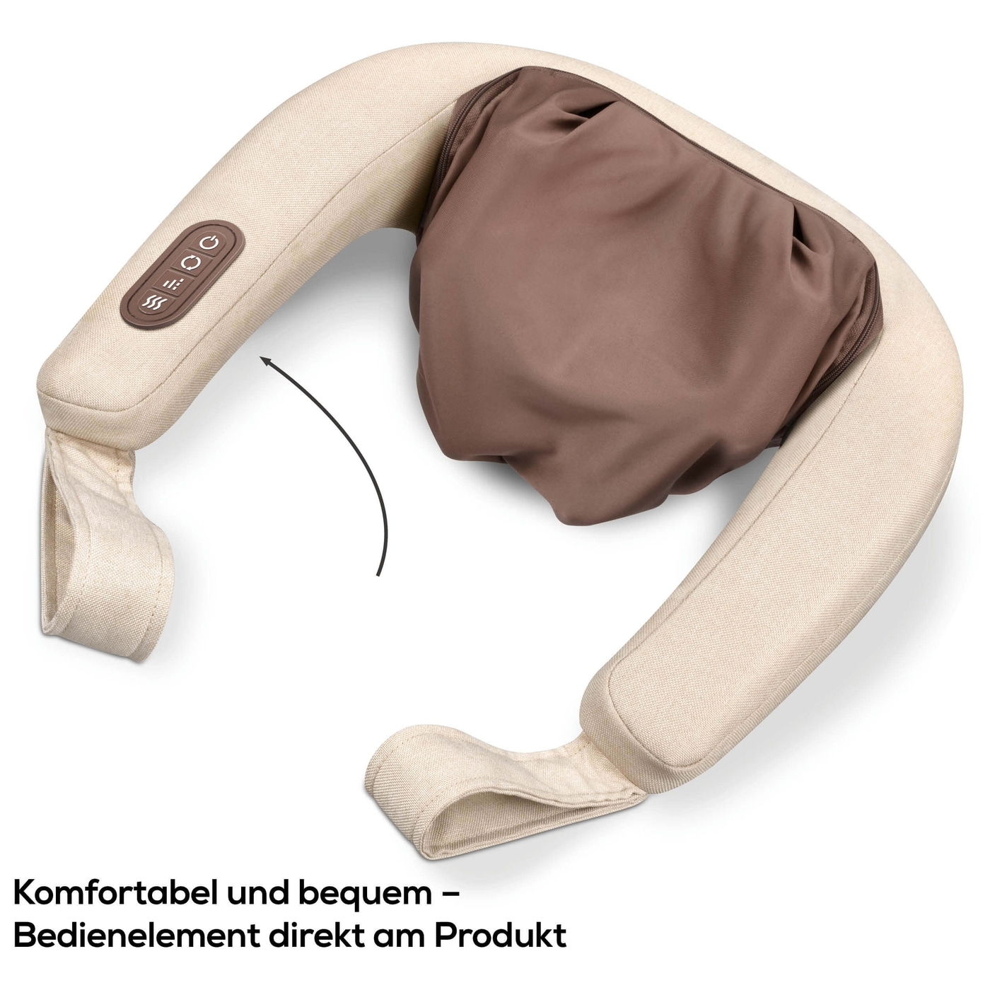 Beurer 4D Nacken-Massagegerät MG 153-Massagegerät für den Nacken mit 4D handsimulierenden Massageköpfen