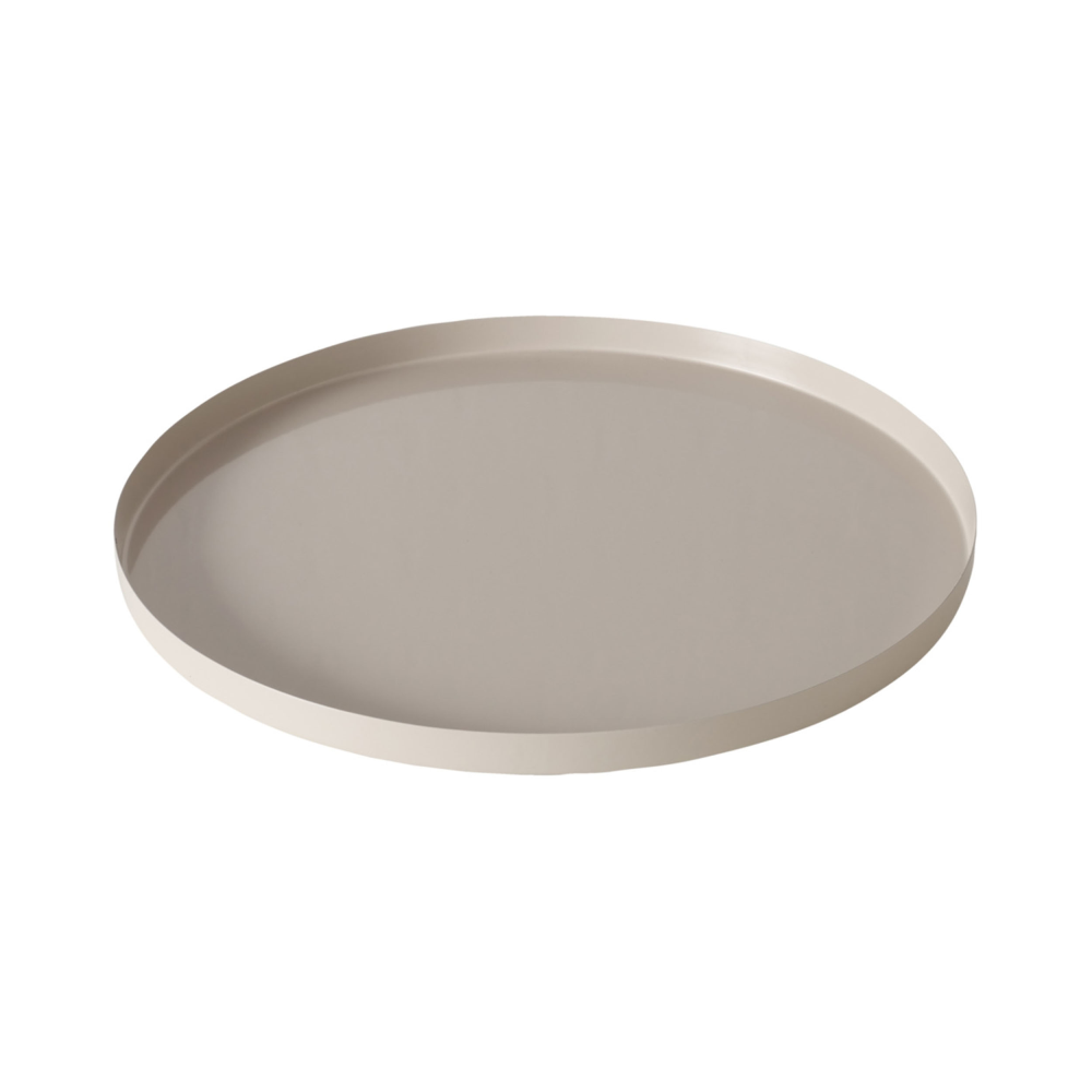 Deko-Tablett Rondella beige