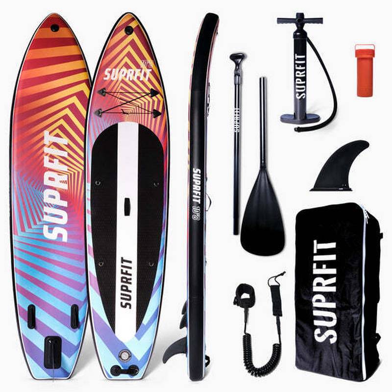 SUPRFIT Stand Up Paddle Board Set Optical SUP Board