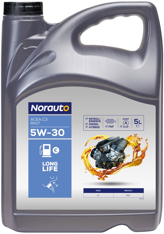 NORAUTO 5W-30 C3 RN17, 5L - ATU