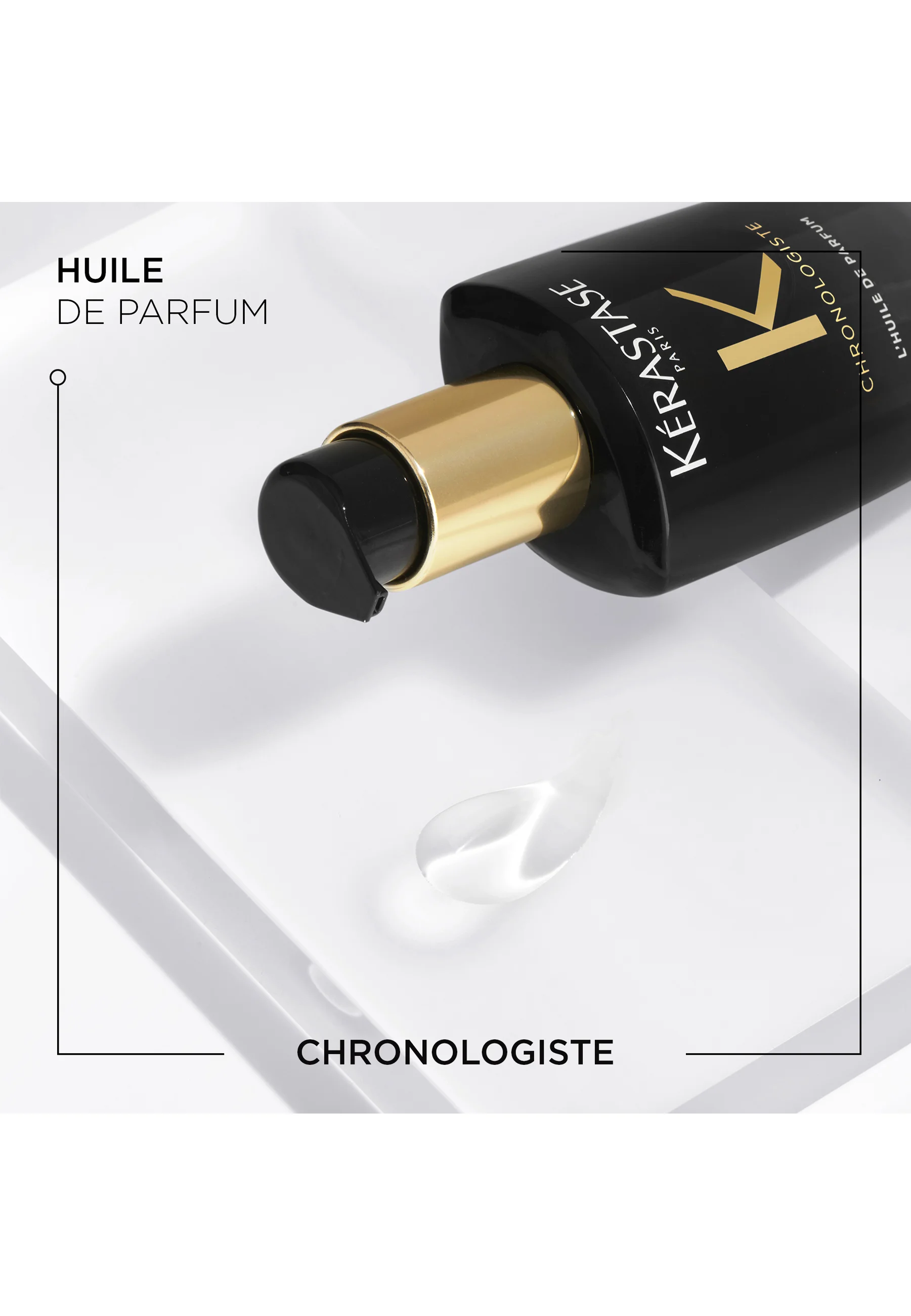 KÉRASTASE CHRONOLOGISTE HUILE DE PARFUM ACEITE CAPILAR CON INFUSIÓN DE PERFUME PARA TODO TIPO DE CABELLO - Tratamientos capilares