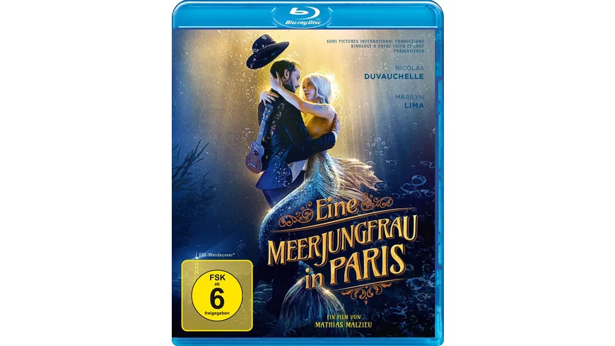 Eine Meerjungfrau in Paris