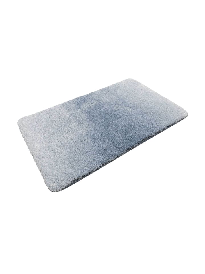 Wecon Home Badteppich Luuk in blau meliert günstig kaufen