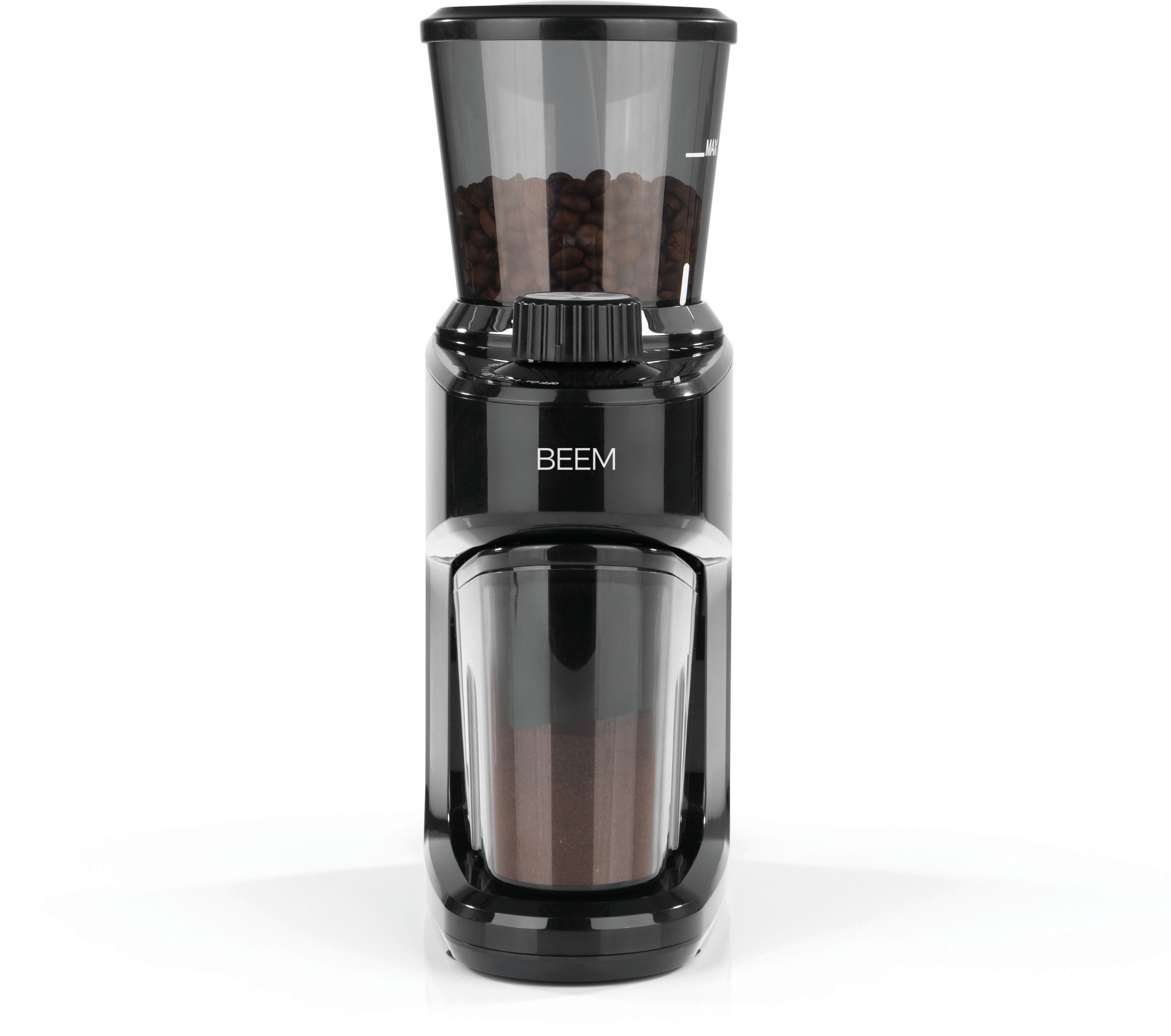BEEM Kaffeemühle GRIND-Intense, 150 W, Kegelmahlwerk, 160 g Bohnenbehälter