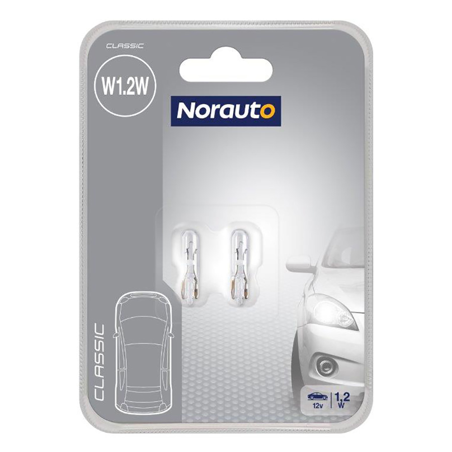 Norauto W1.2W Glühlampe, 2 Stück - ATU