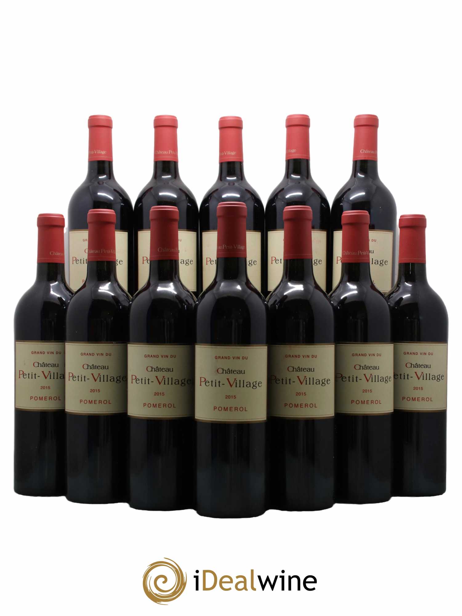 Château Petit Village  2015 - Lot de 12 Bouteilles
