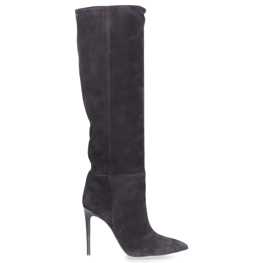Paris Texas - Stiefel PX133 Veloursleder - schwarz
