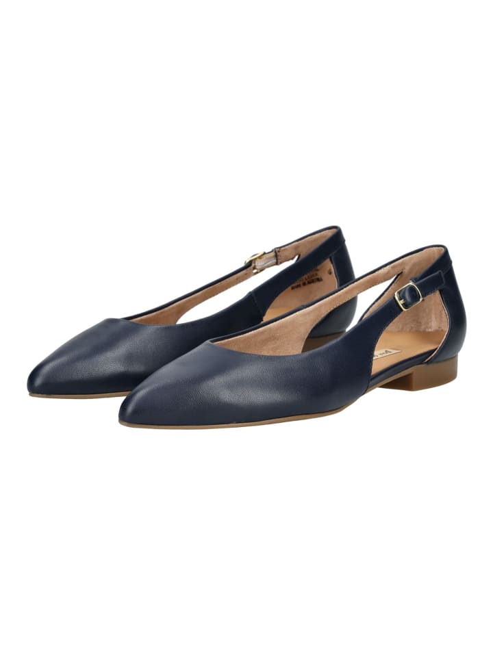 Paul Green Ballerinas in Dunkelblau günstig kaufen
