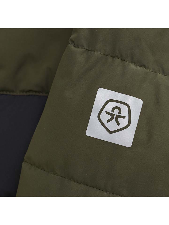 Color Kids Ski-/ Snowboardjacke in Khaki/ Blau günstig kaufen
