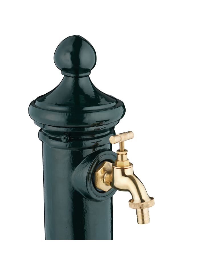 relaxdays Standbrunnen in Dunkelgrün - (B)18 x (H)80 x (T)20,5 cm günstig kaufen onesize