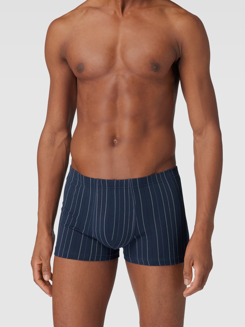 Trunks mit elastischem Bund im 2er-Pack in marineblau
