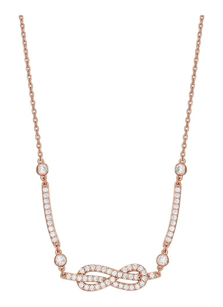 Emporio Armani Sentimental necklace with zirconia EGS3108221