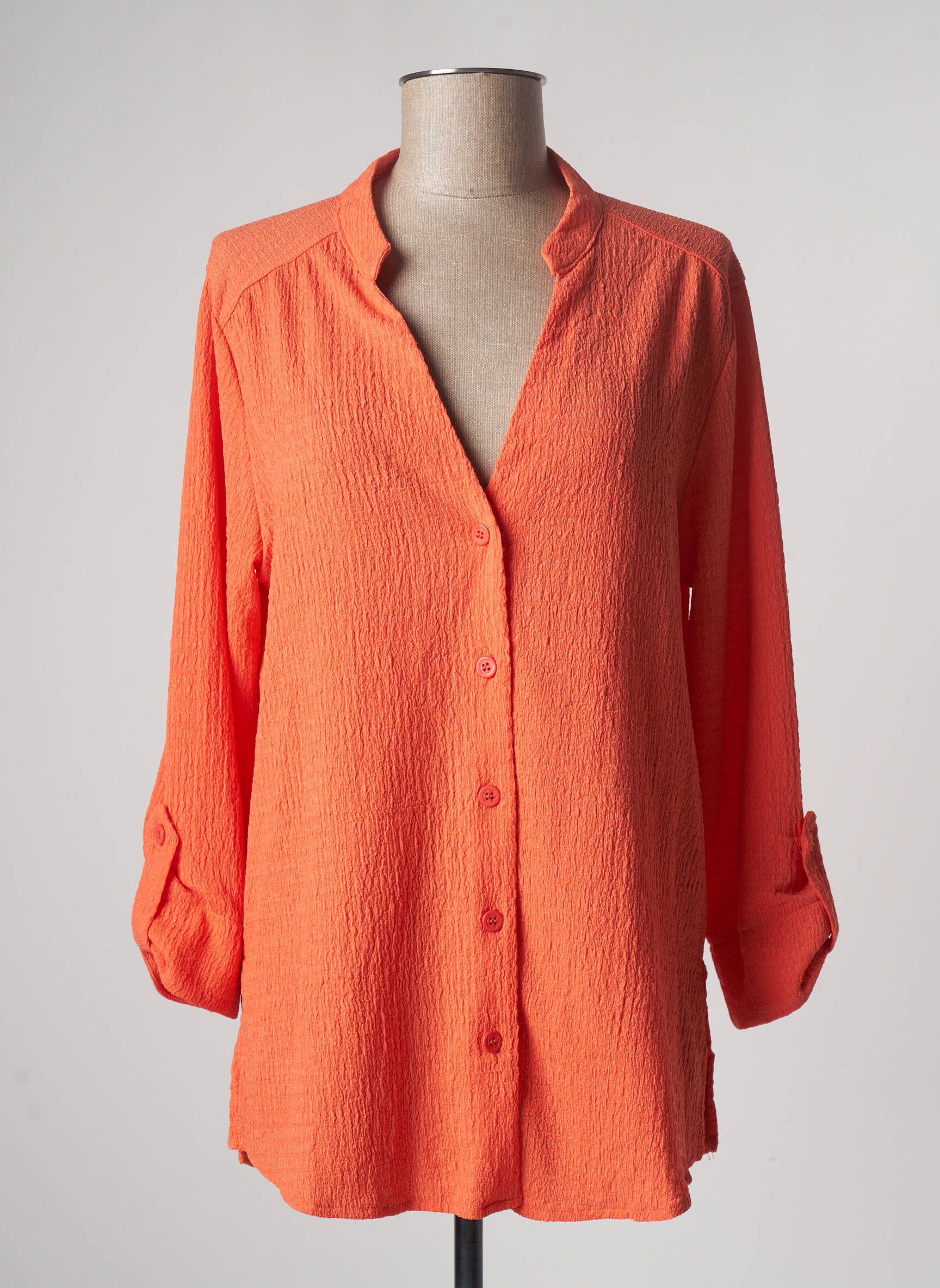 Multiples Chemisiers Femme couleur orange