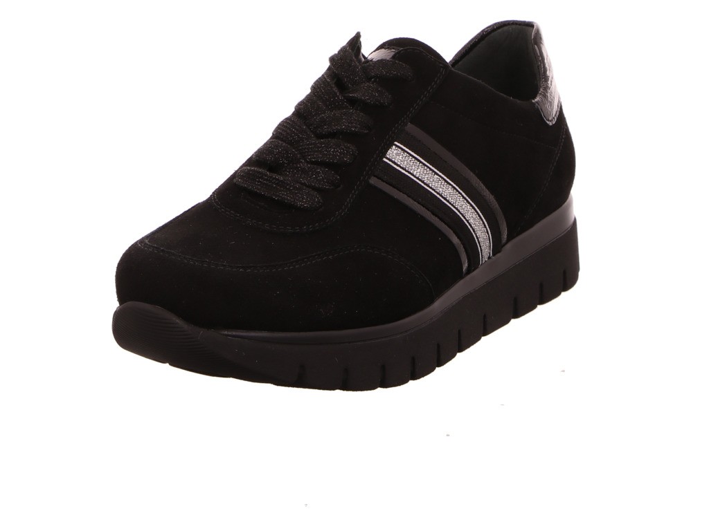SEMLER Sneaker schwarz S-CHEV/K-LACK