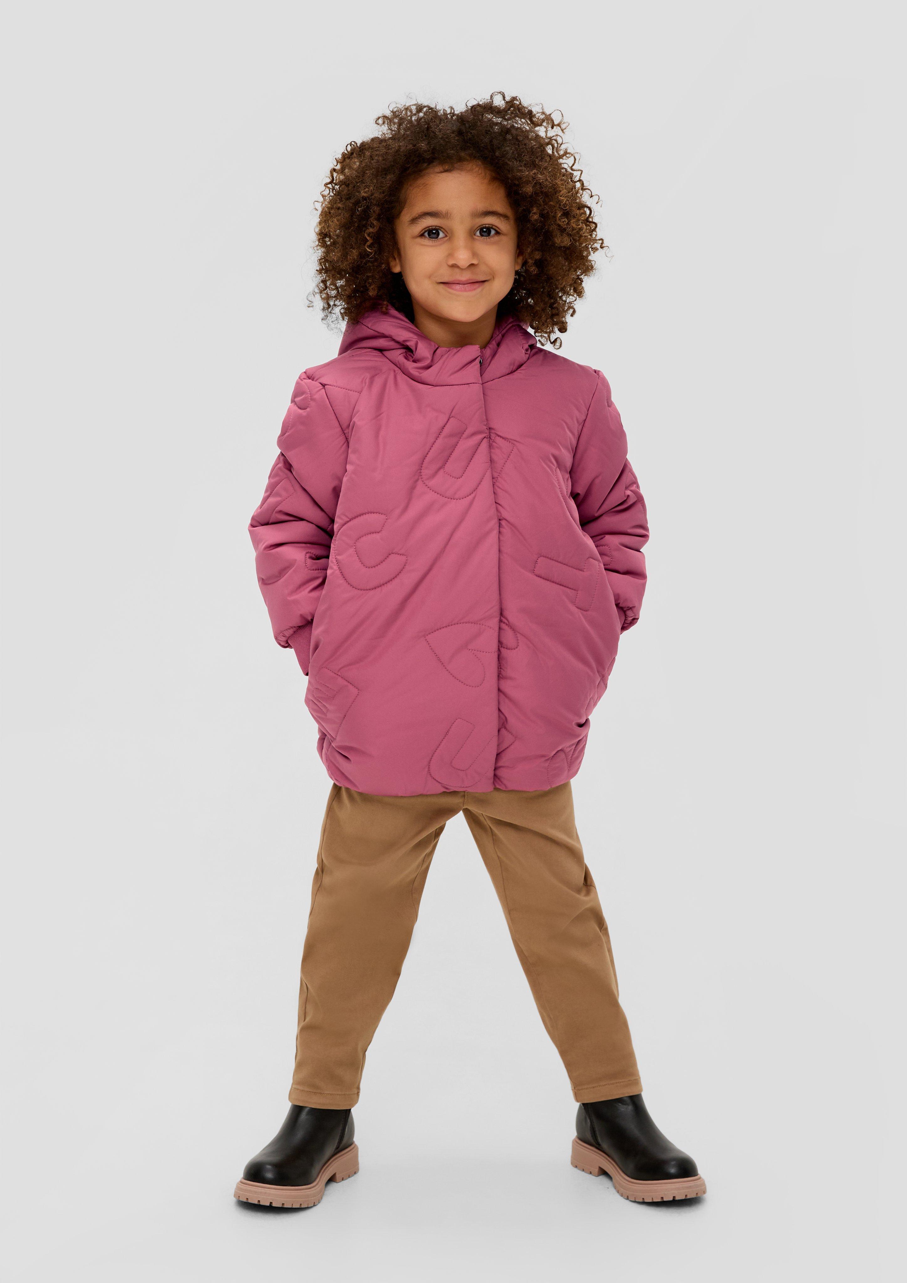 Lange Jacke mit Steppung  2132185-4592