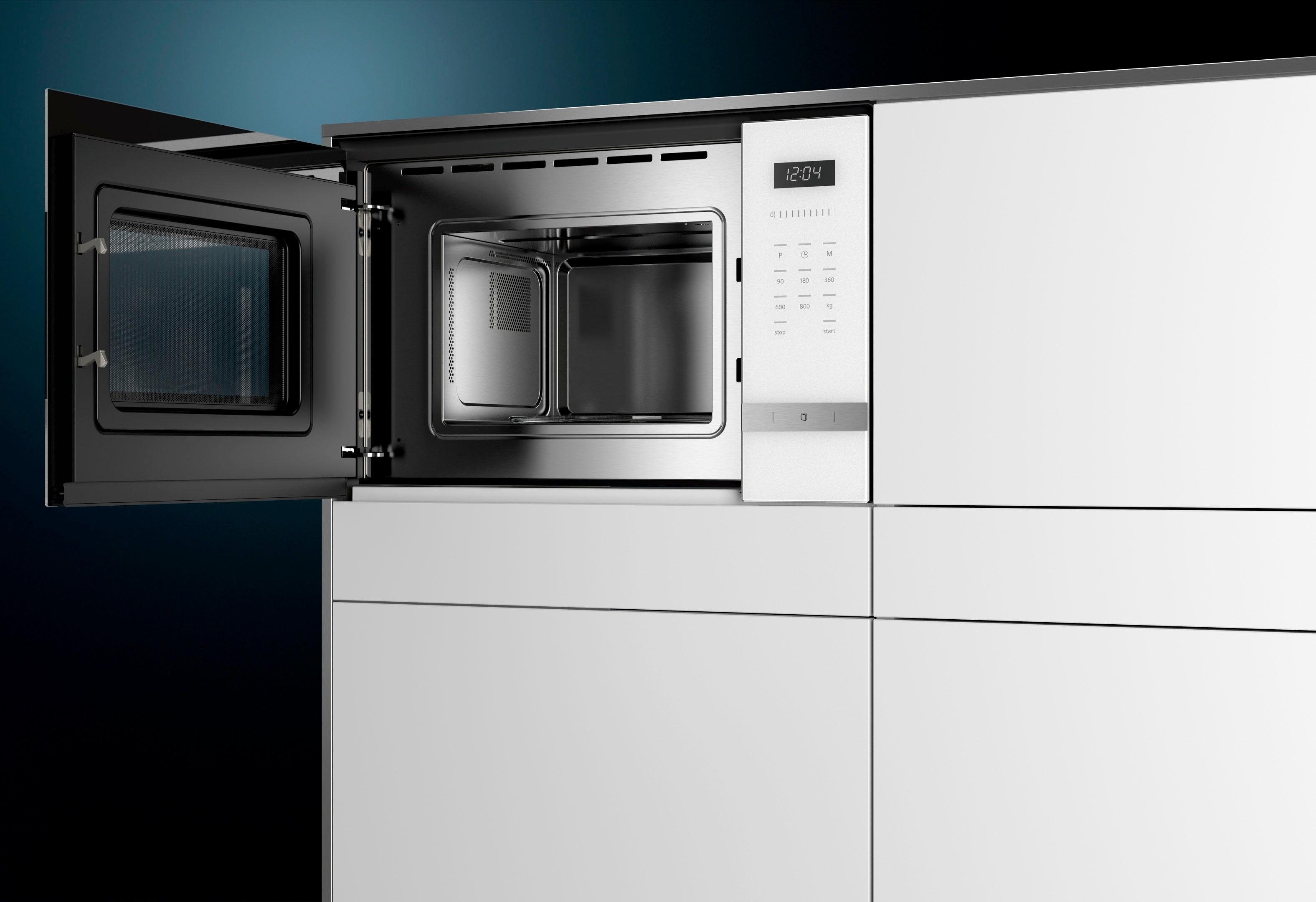 SIEMENS Einbau-Mikrowelle BF525LMS0, Mikrowelle, 20 l