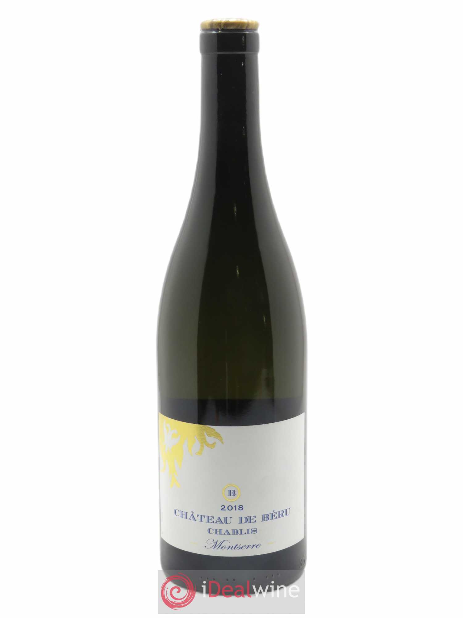 Chablis Montserre Château de Béru  2018 - Lot de 1 Bouteille