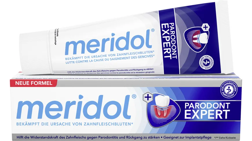 meridol Zahnpasta Parodont Expert bei Parodontitis und Zahnfleischrückgang 75 ml
