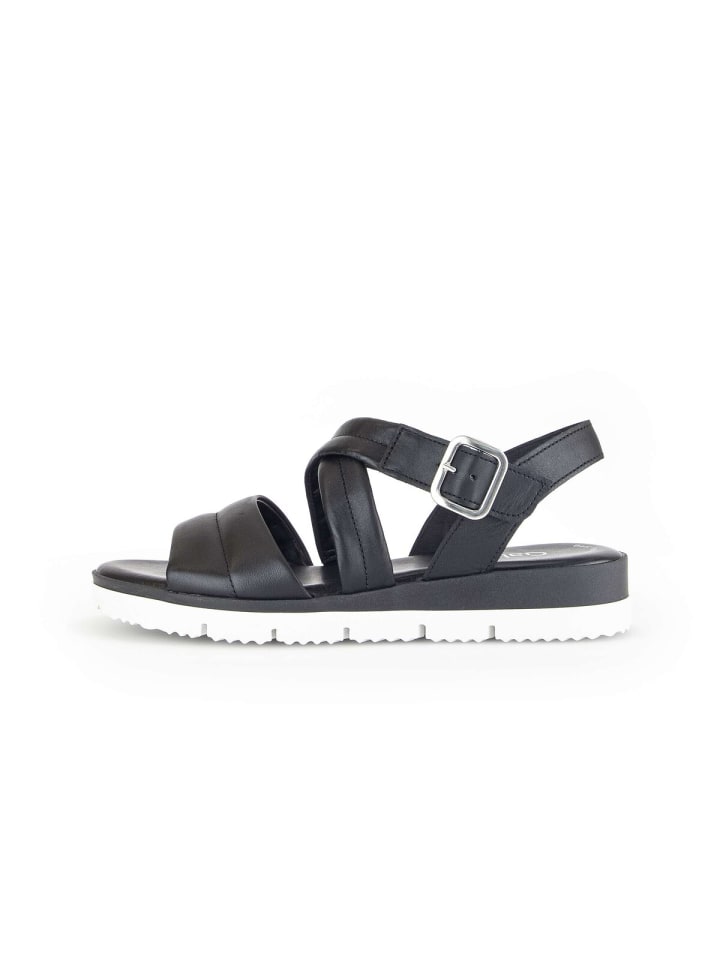Gabor Fashion Riemchensandalen in schwarz günstig kaufen 42