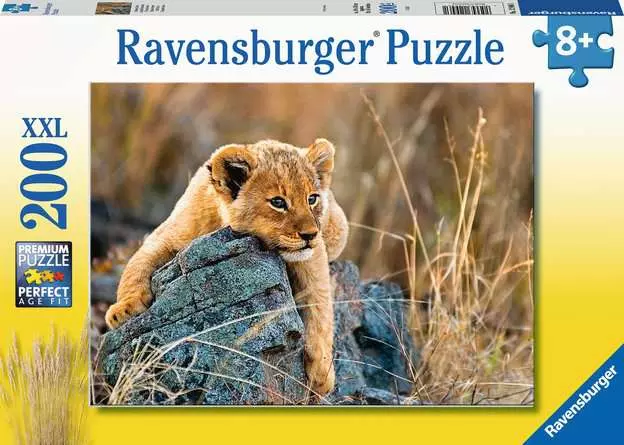 Kinderpuzzle ab 8 Jahren - Kleiner Löwe - 200 Teile