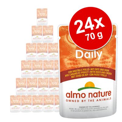 Sparpaket Almo Nature Daily Menu 24 x 70 g