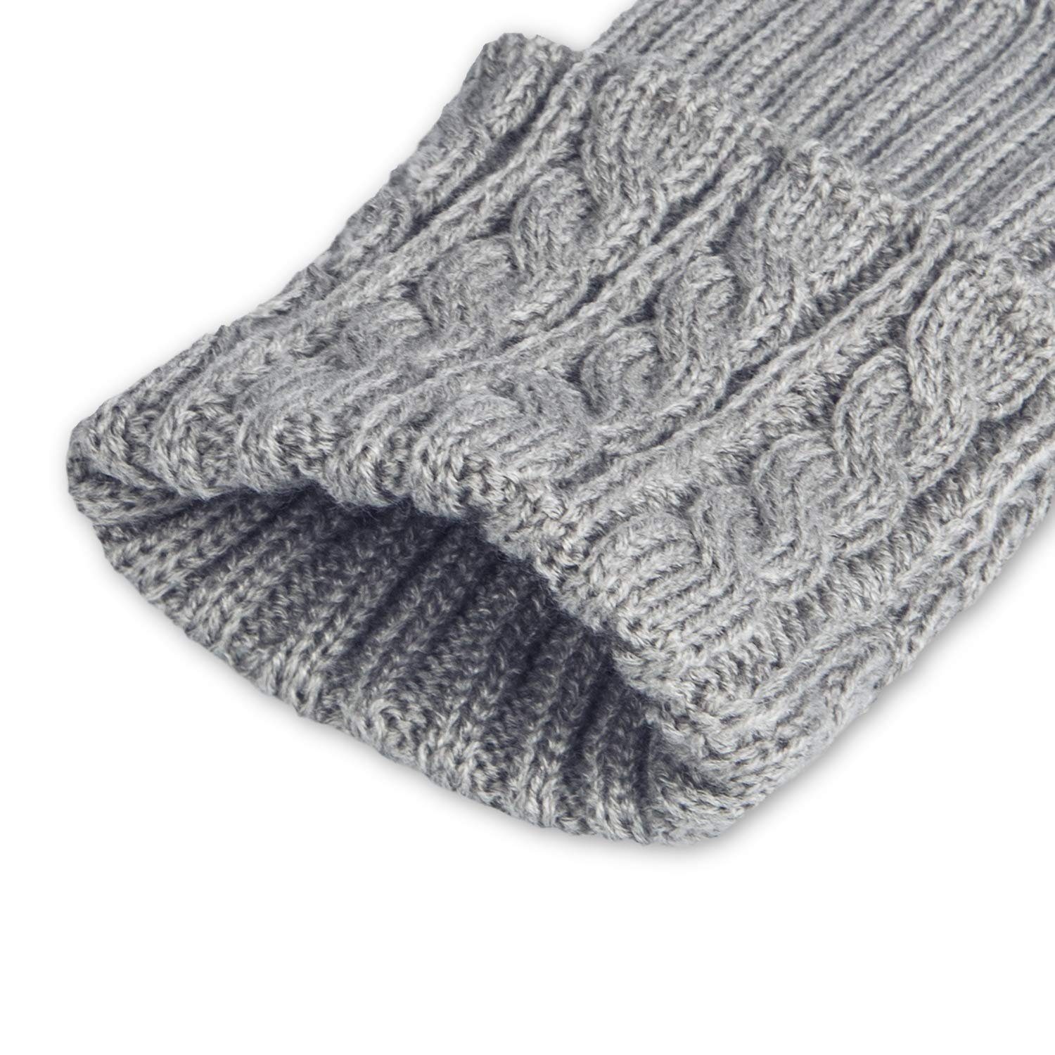 POCHUMIDUU Beinstulpen 4 Paar Damen Stiefelsocken Winter Warm,Stulpen (8-St) Häkelstrick Stiefel Manschetten Topper Socken Kurze Beinstulpen