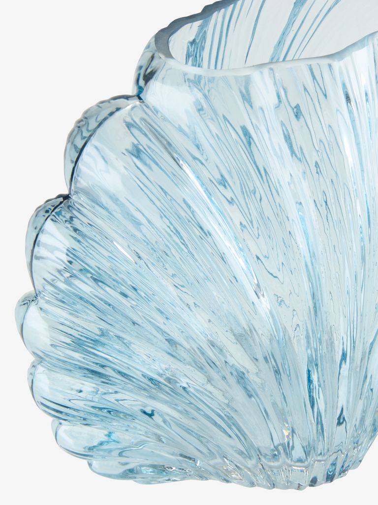 LAUGE Vase LAUGE W20xD10xH17cm blue