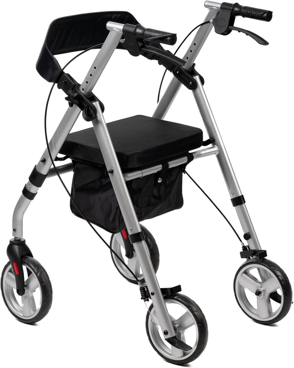 ANTAR Aluminium Rollator silber AT51112NH