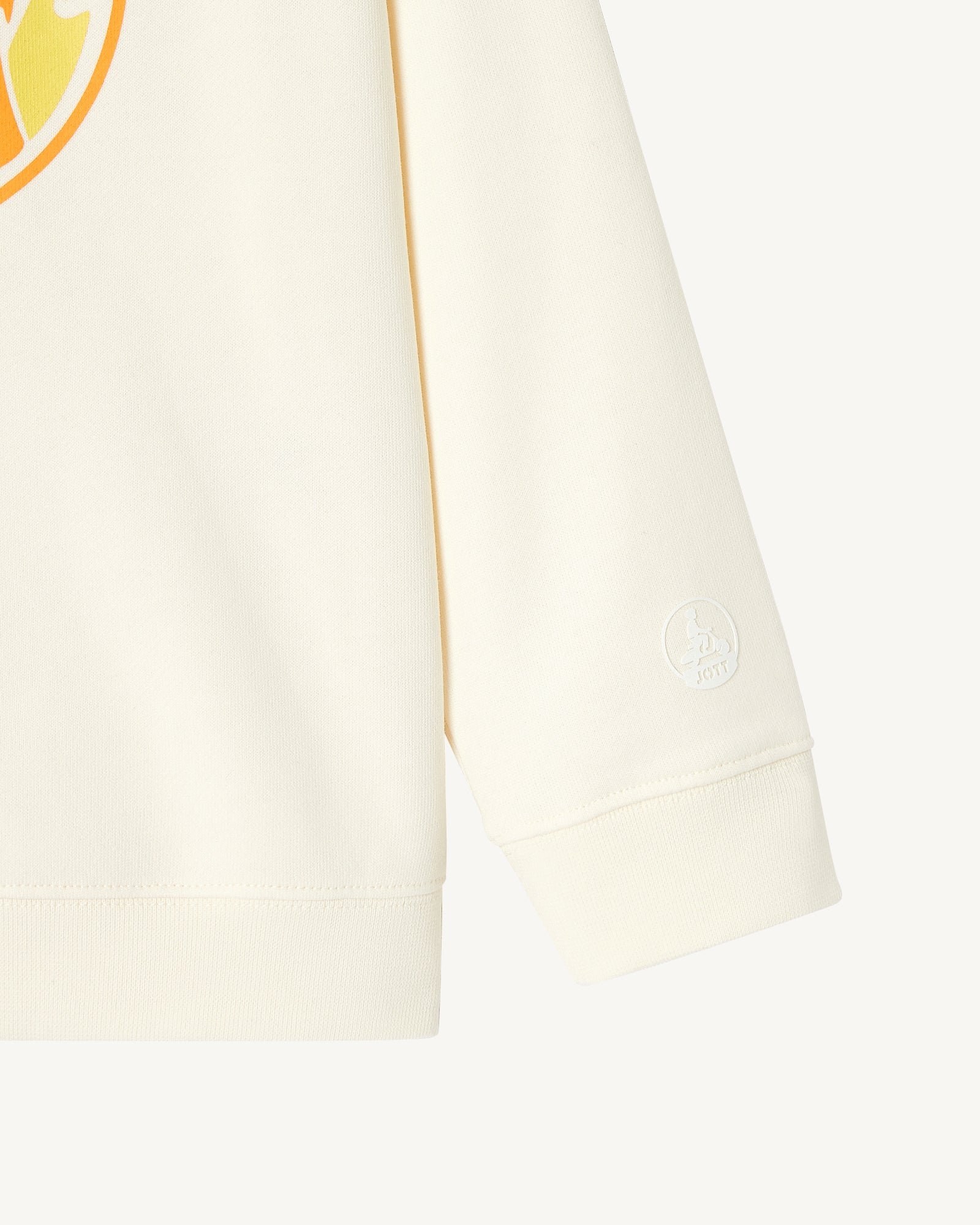 Sweat en coton biologique Ecru enfant Catalan