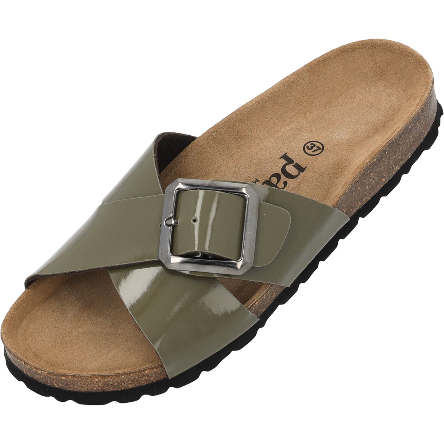 Palado Ranreak, Pantoletten, Damen, Khaki Lack