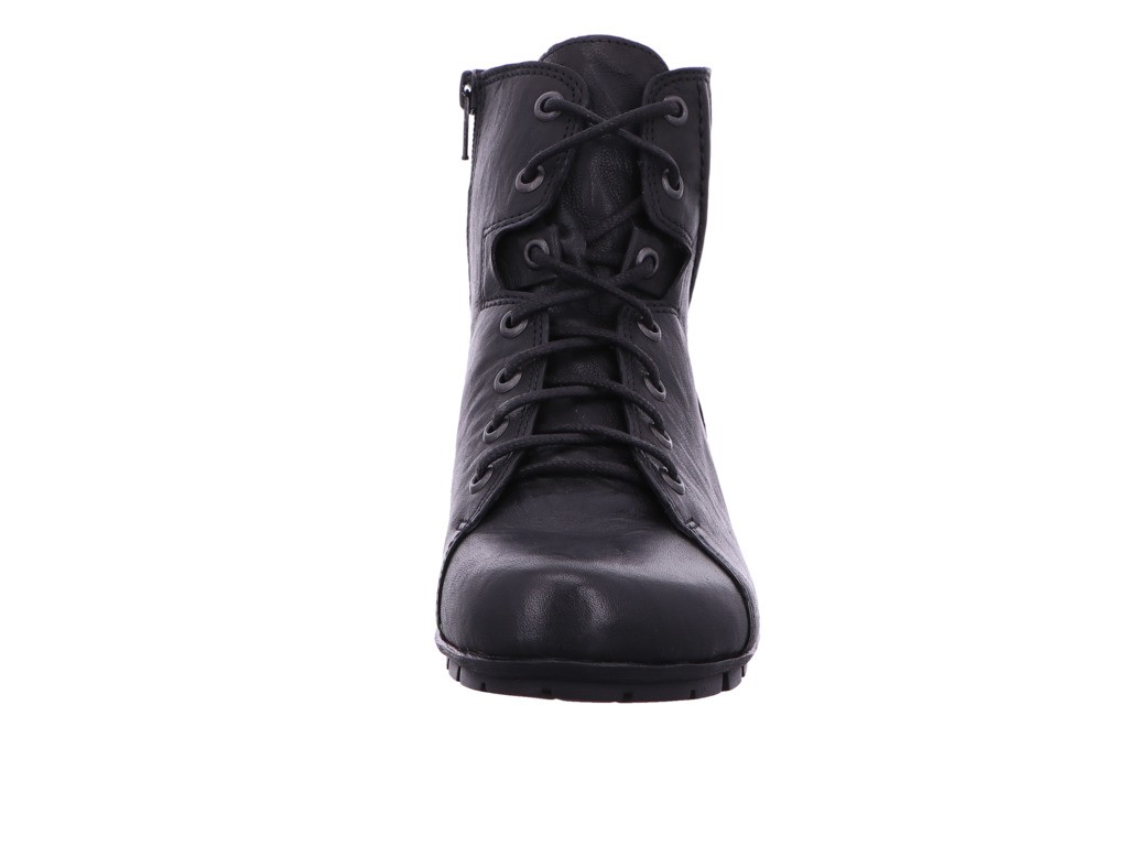 THINK Schnür-Stiefeletten schwarz MENSCHA