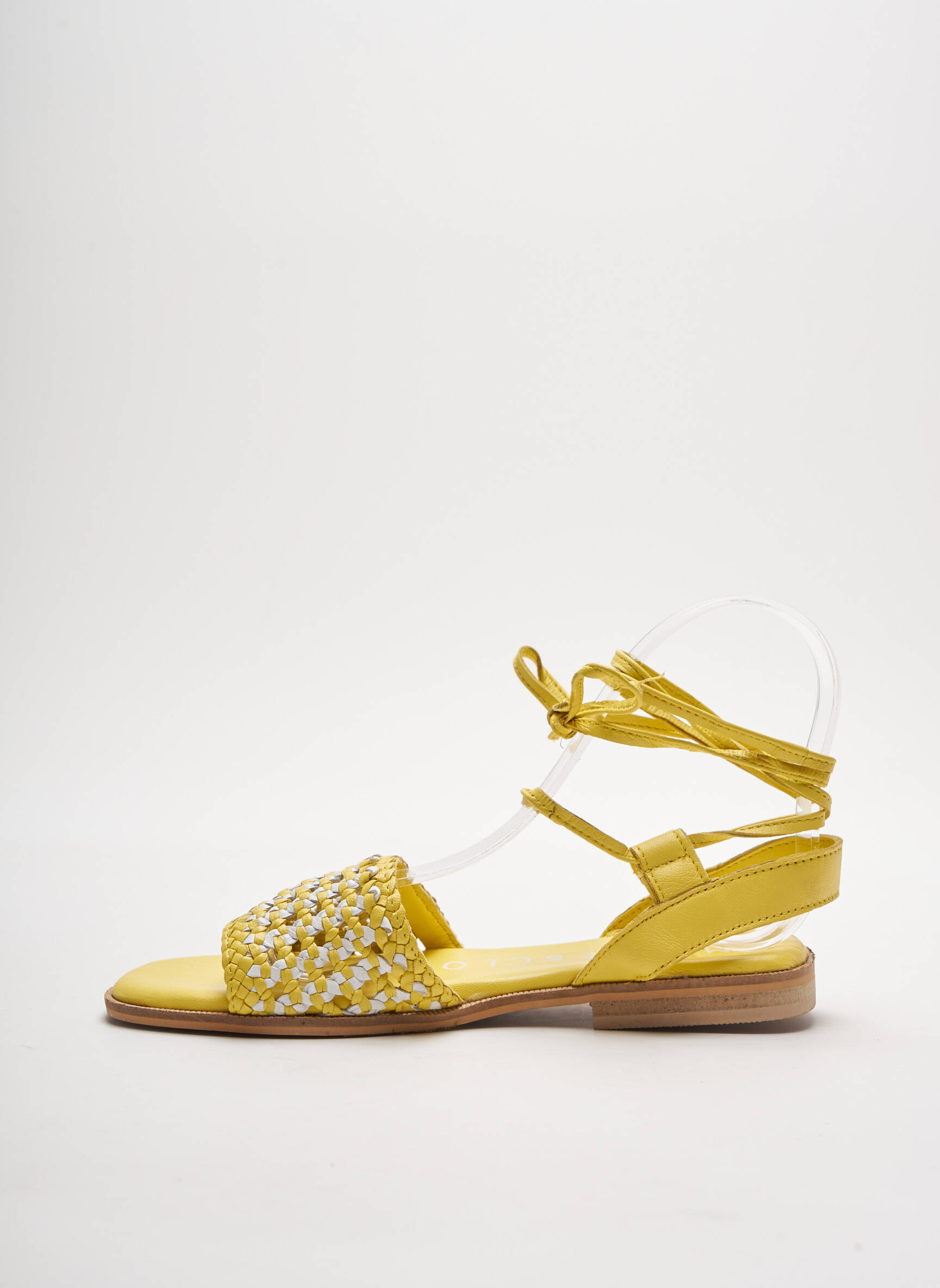 Musse Cloud Sandales Nu Pieds Femme couleur jaune