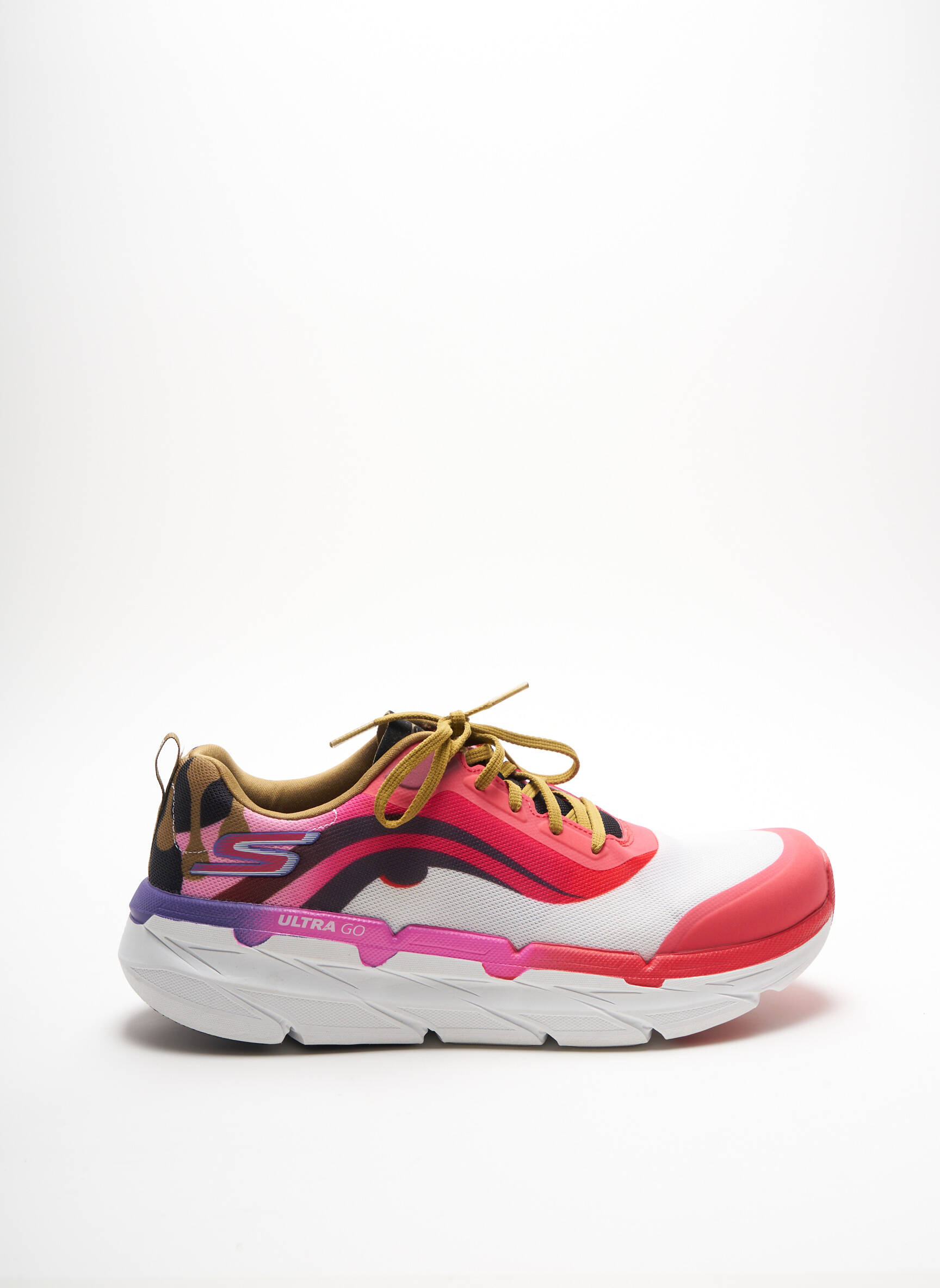 Skechers Baskets Femme couleur rouge