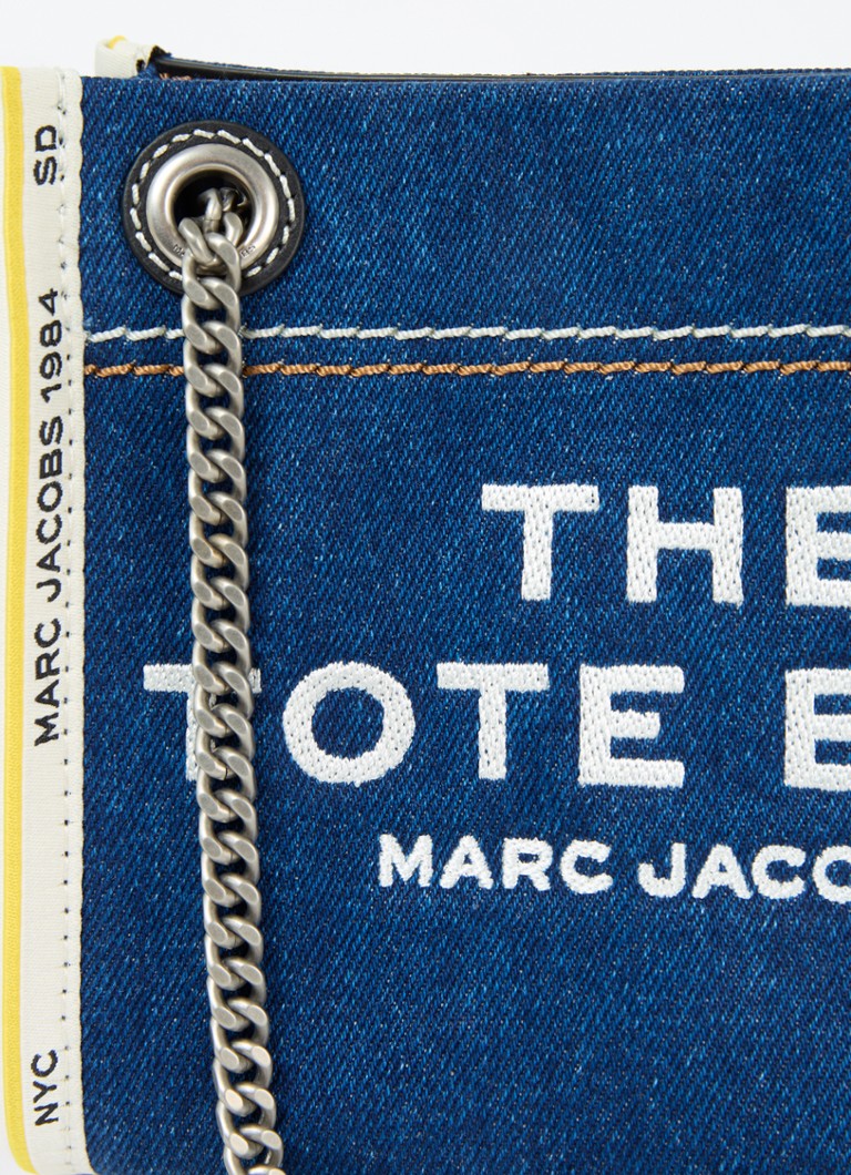 Marc Jacobs The Mini Tote -farkkulaukku logolla