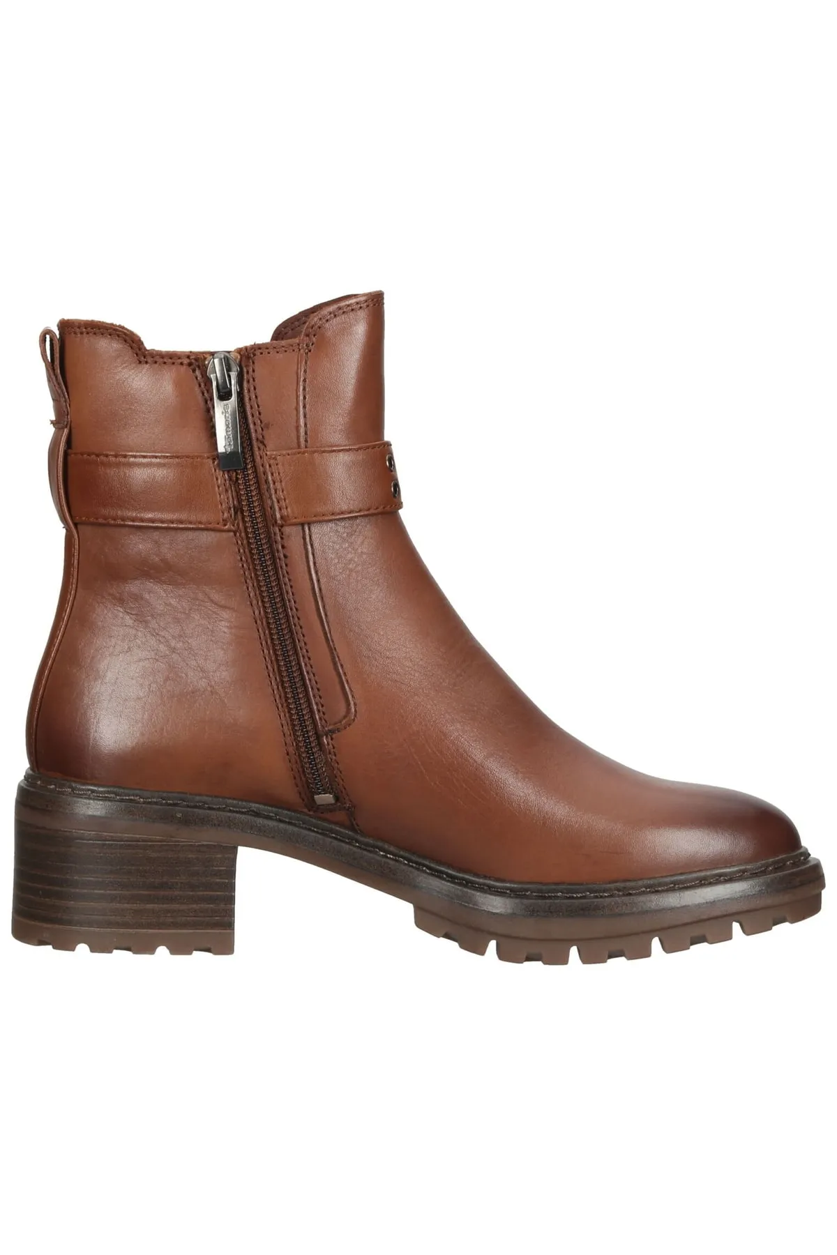 Tamaris  Stiefelette - Braun - Blockabsatz