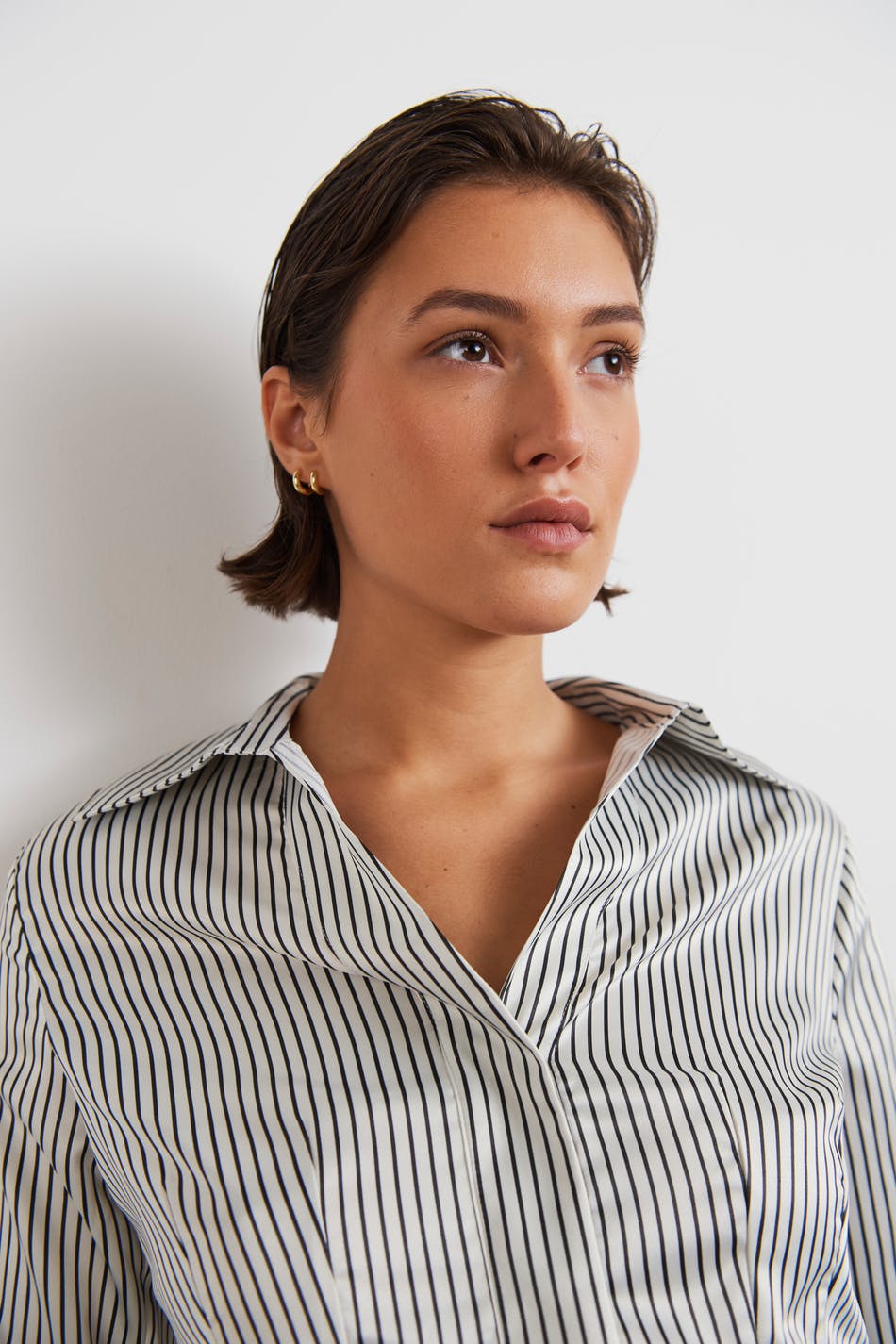 Chania satin shirt