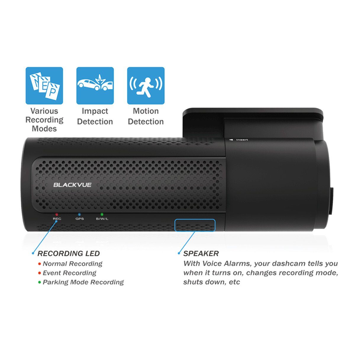 BlackVue BlackVue DR770X-2CH LTE 256GB Dashcam + Heckkamera Dashcam