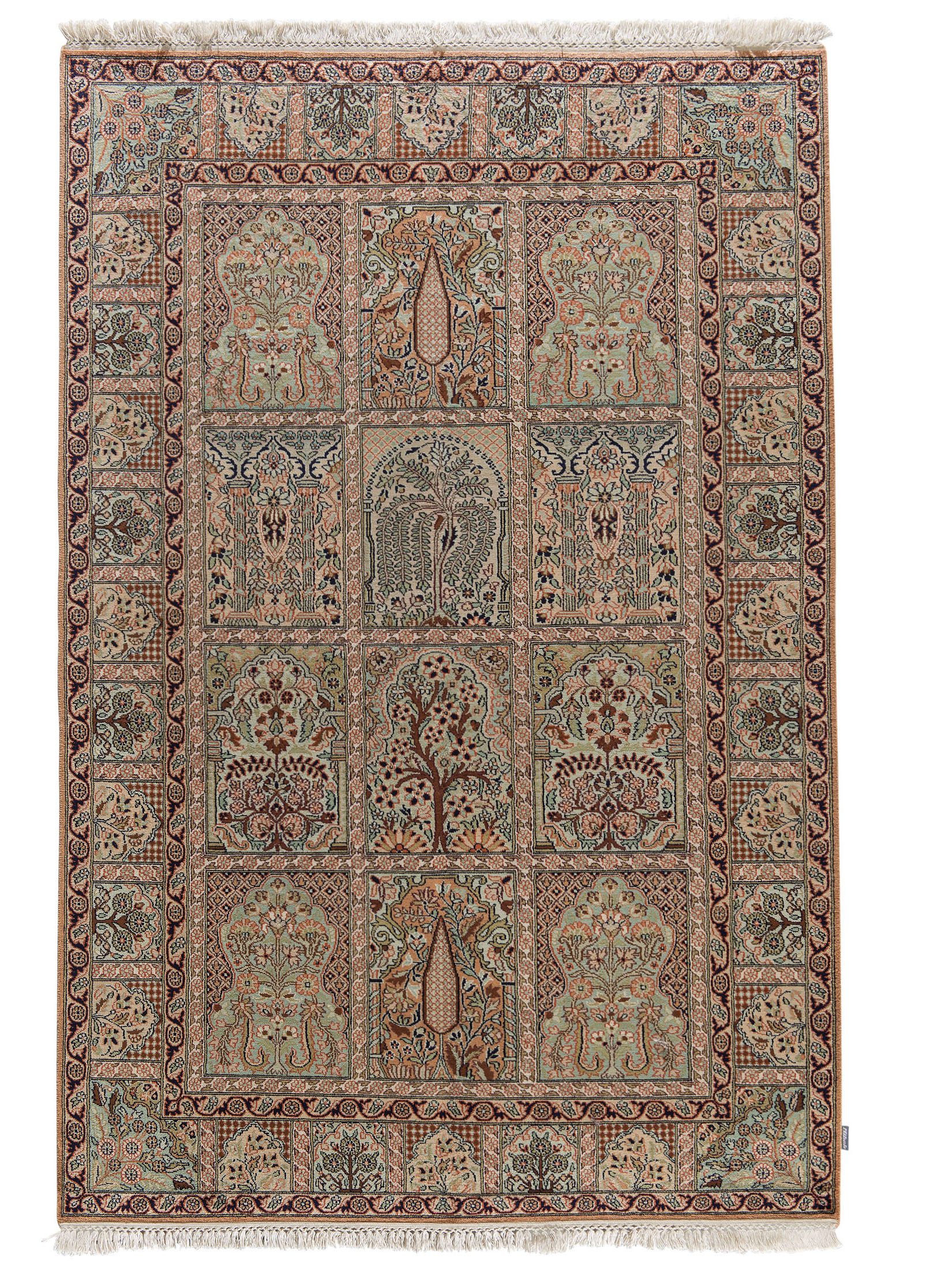Kaschmir Seide 18/18 ca. 127 x 190 cm, Unikat / Einzelstück