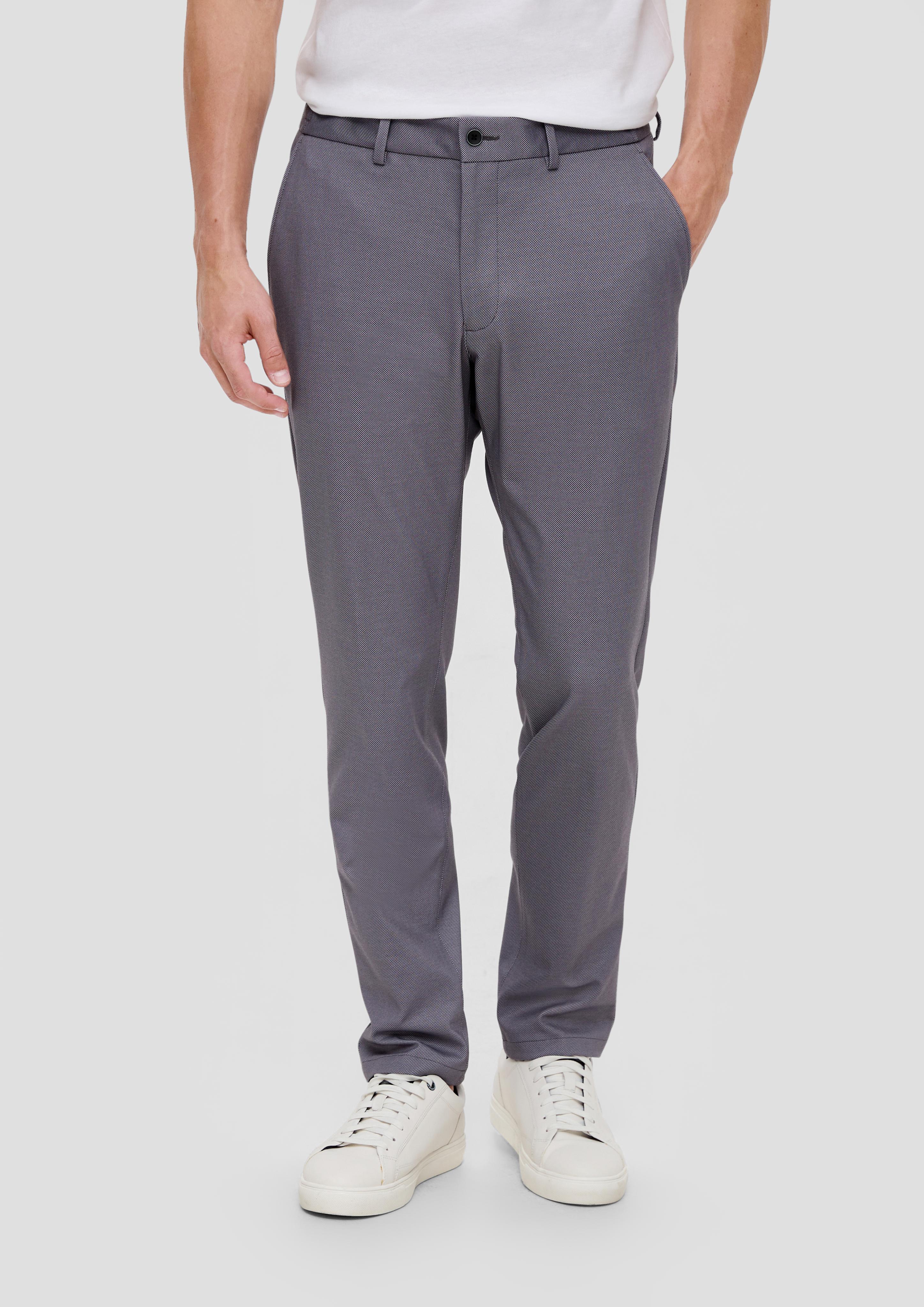 Slim: Karierte Jogg Suit-Hose  2137148-97A9