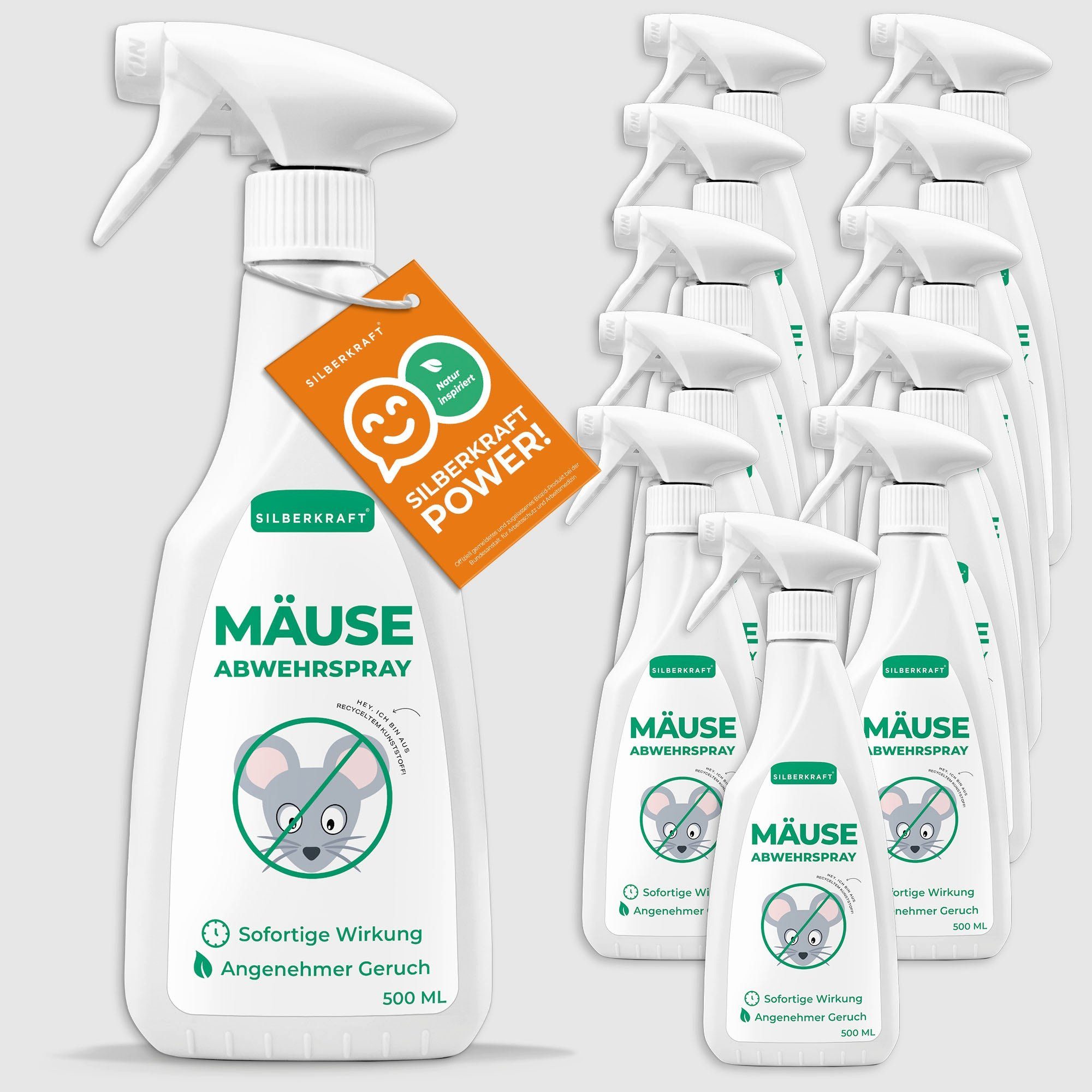 Silberkraft Insektenspray Mäuse-Abwehr-Spray, 500 ml, 1-St.