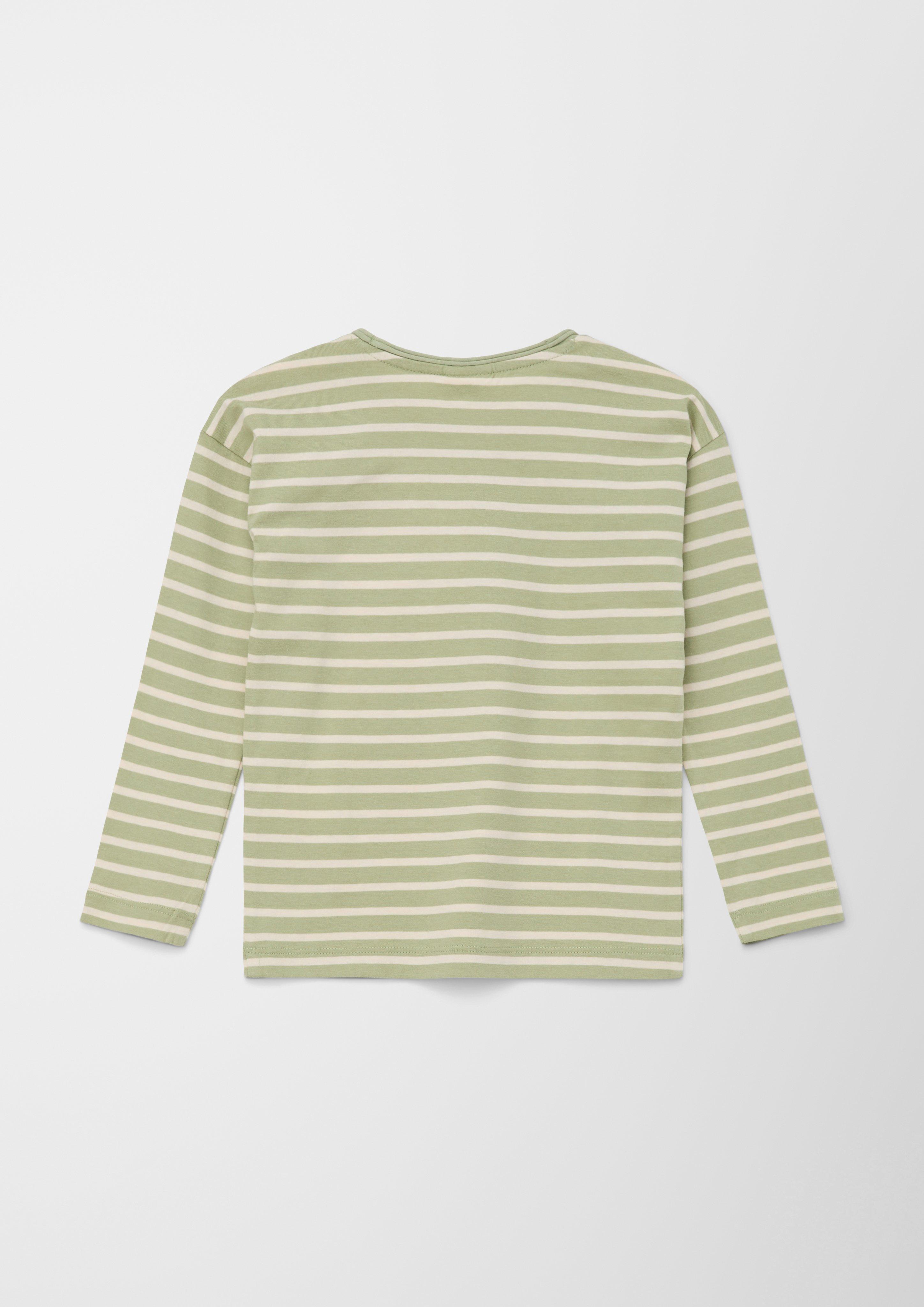 Langarmshirt mit niedlichem Eulen-Print  2119704-73G3