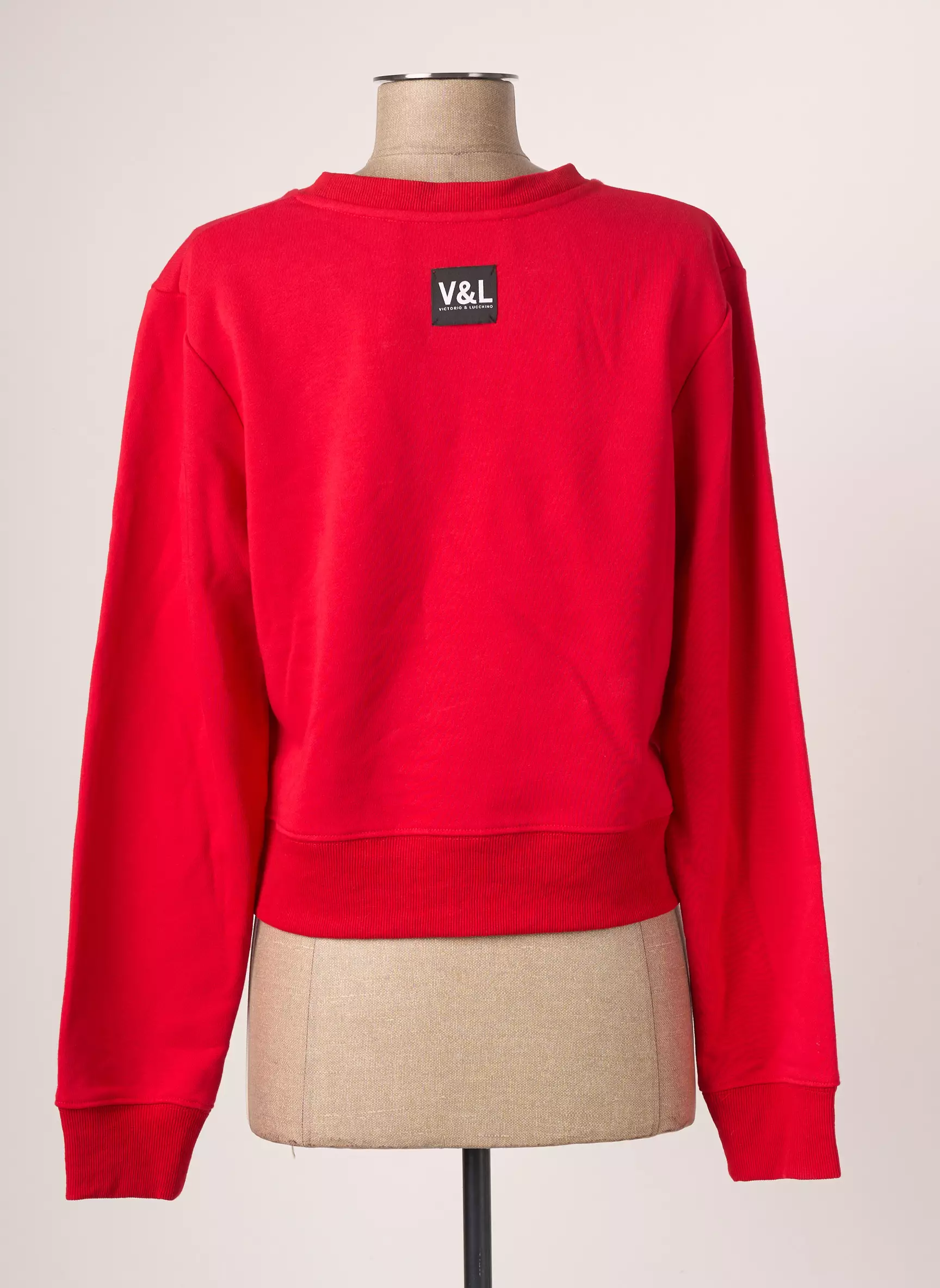 Victorio   Lucchino Sweats Femme couleur rouge