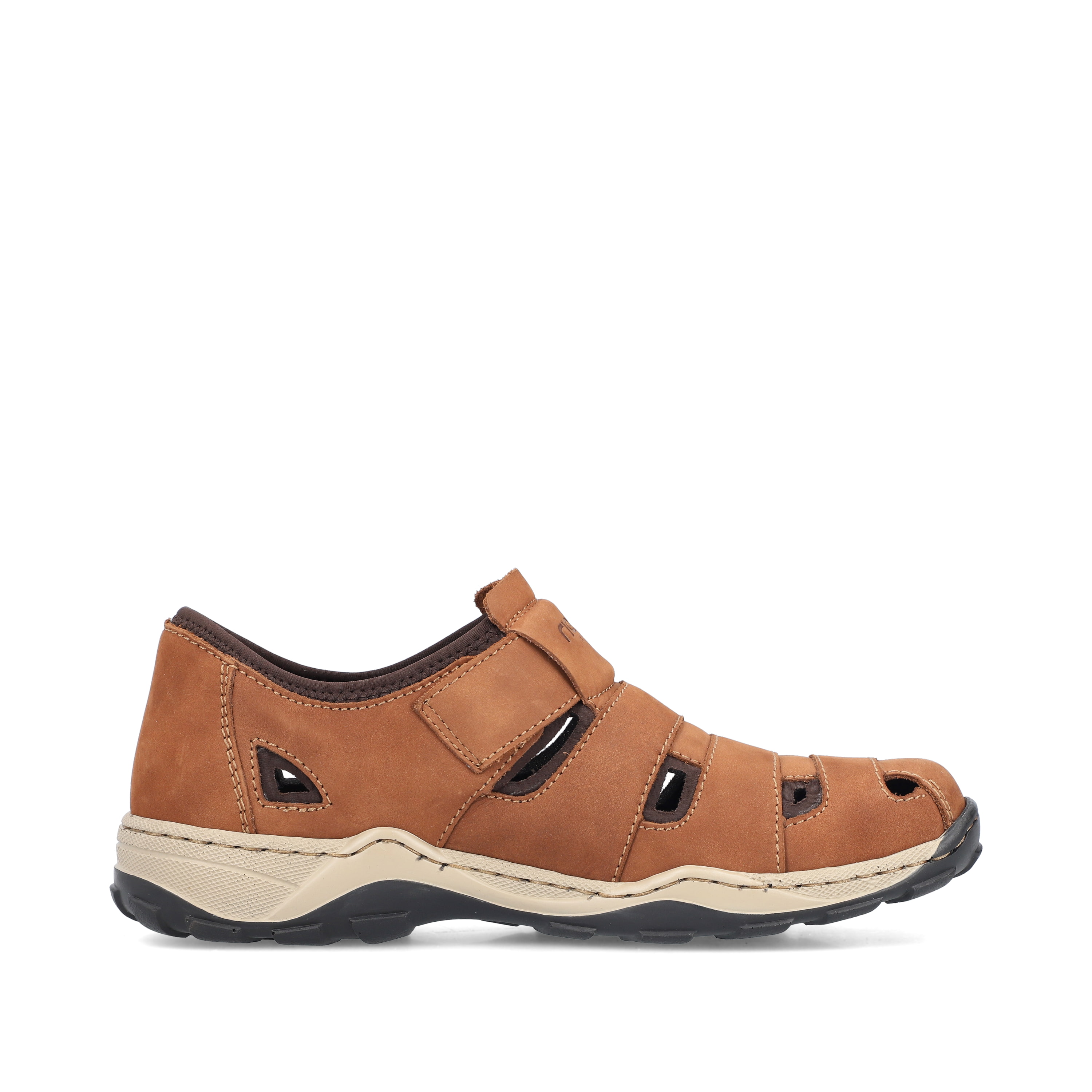 Rieker Herren Slipper holzbraun